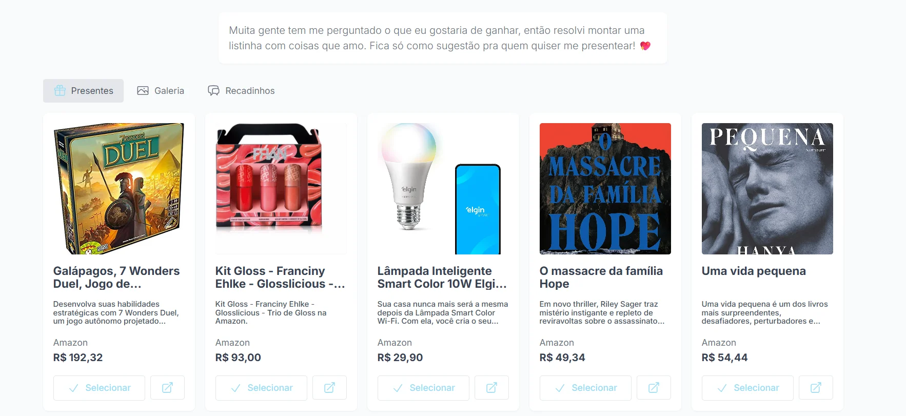 Guia do convidado: como funcionam os presentes no Lista Ideal?